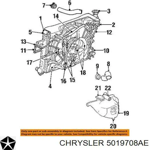  05019708AE Chrysler