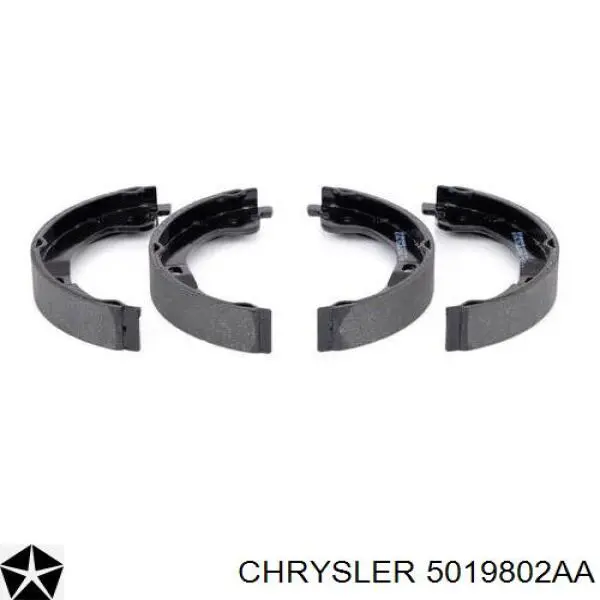 Колодки ручника 5019802AA Chrysler