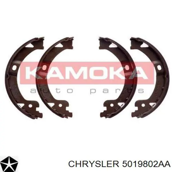 Купить 5019802AA Chrysler Колодки ручника/стояночного тормоза