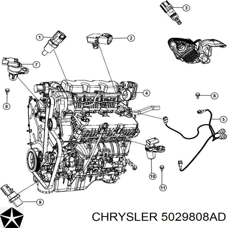 Купить 5029808AD Chrysler ДПРВ