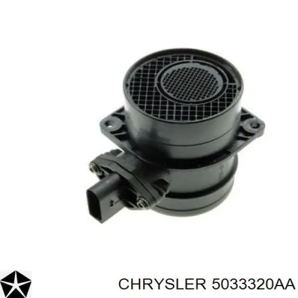 5033320AA Chrysler sensor de fluxo (consumo de ar, medidor de consumo M.A.F. - (Mass Airflow))