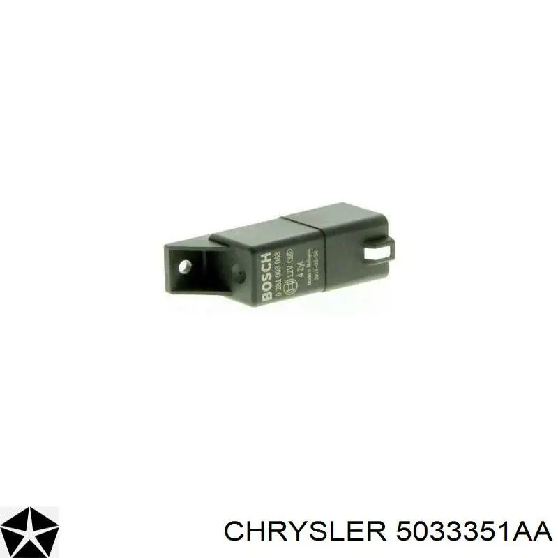 Купить 5033351AA Chrysler Реле свечей накала