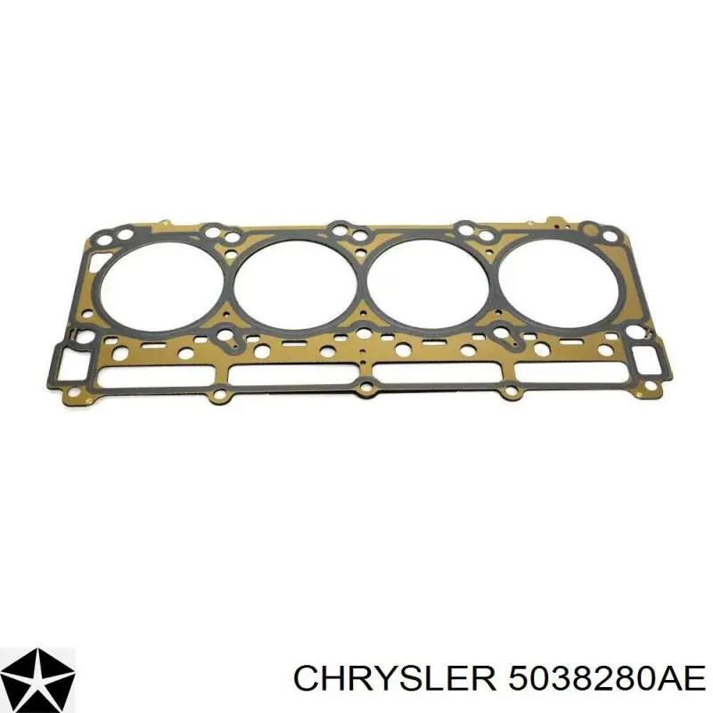 5038280AE Chrysler прокладка головки блока цилиндров (гбц правая)