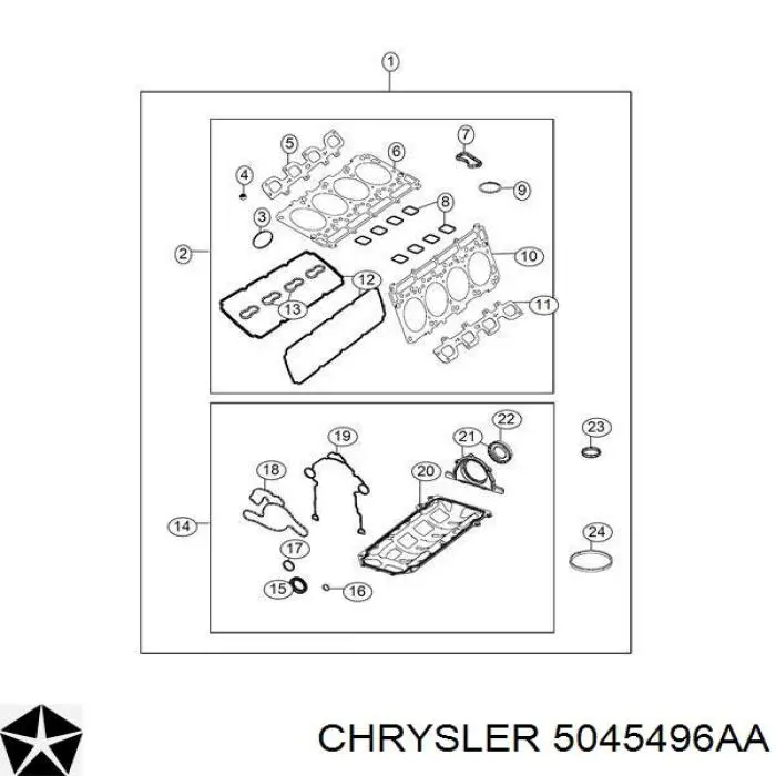 5045496AA Chrysler