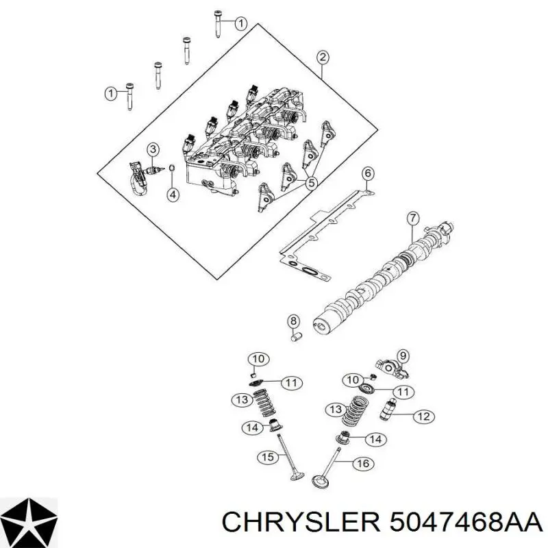  05047468AA Chrysler