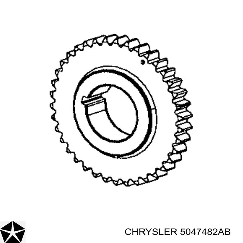 Звезда коленвала вала Chrysler 05047482AB цена, от 12.67 USD