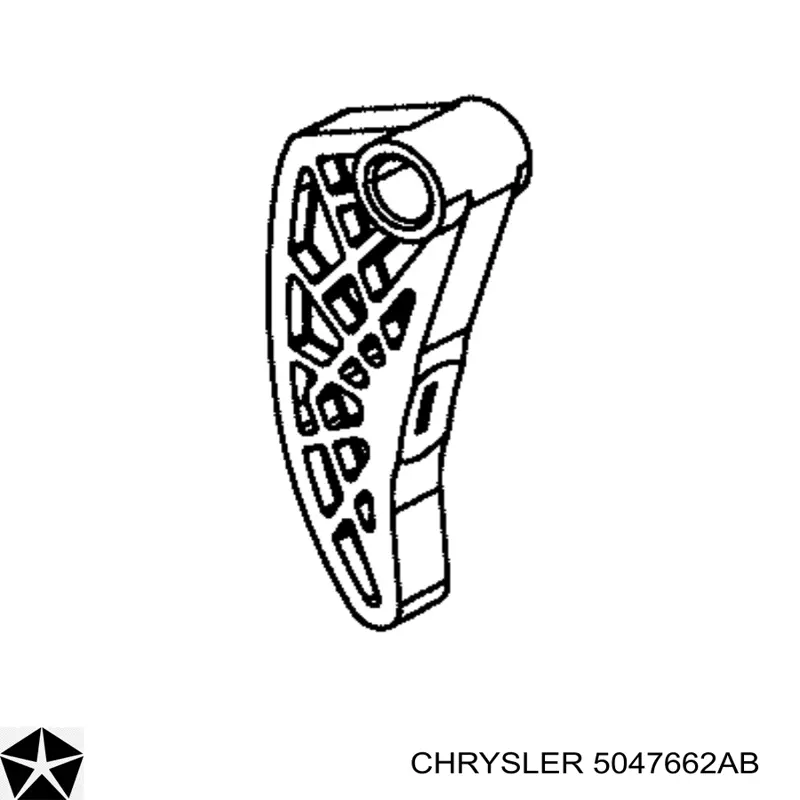 Башмак натяжителя цепи ГРМ Chrysler 05047662AB цена, от 6.29 USD