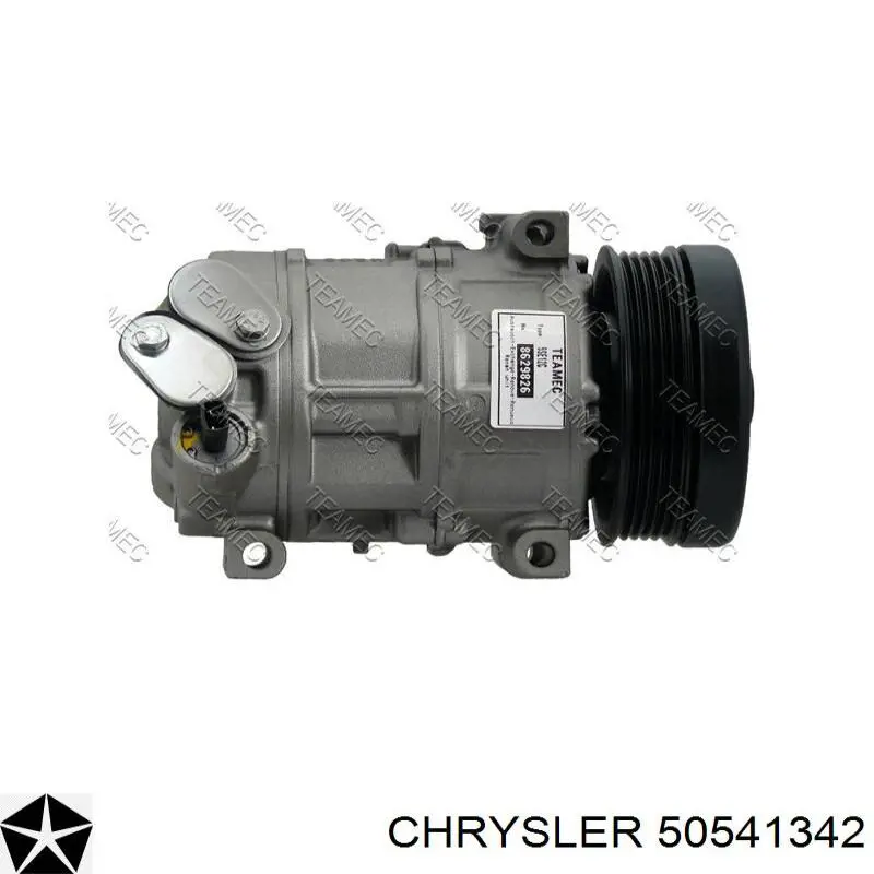 Компрессор кондиционера 50541342 Chrysler