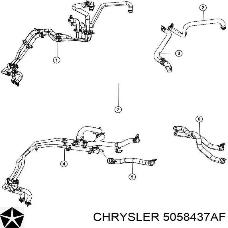 K05058437AG Fiat/Alfa/Lancia 