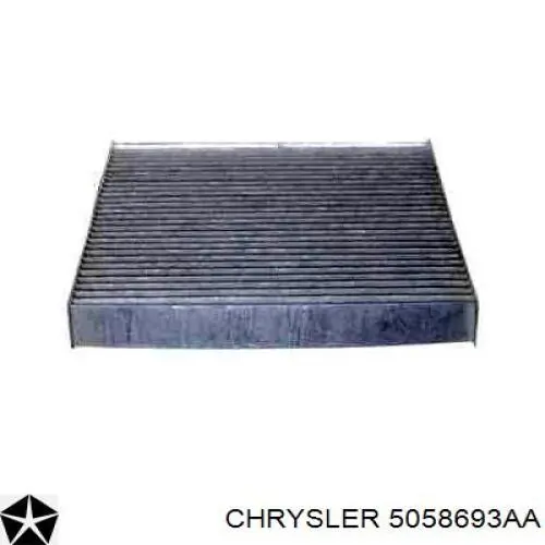 Купить 5058693AA Chrysler Фильтр салона угольный