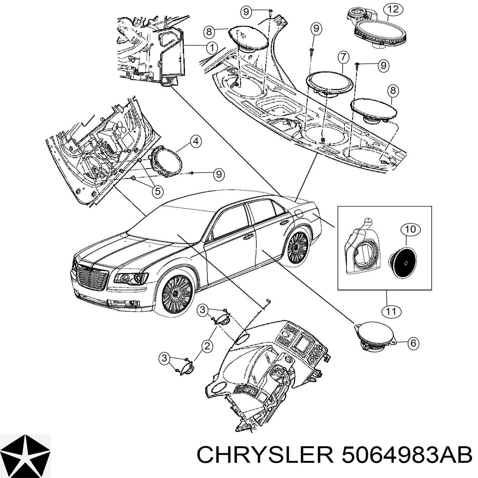  Chrysler 5064983AB цена, от 63.34 USD