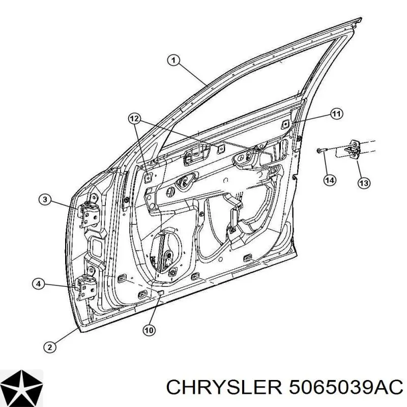 4575747AA Chrysler 