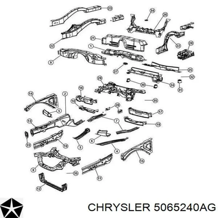 5065240AG Chrysler 