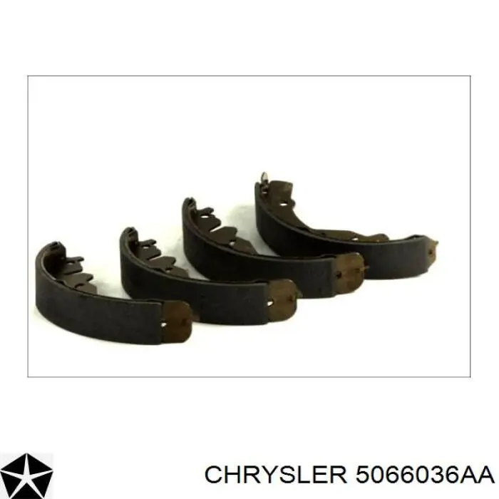 Колодки ручника 5066036AA Chrysler