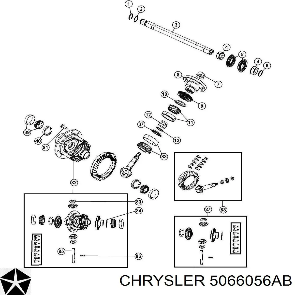  5066056AB Chrysler