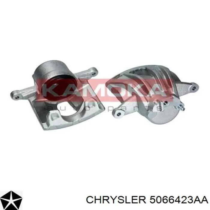 Суппорт тормозной передний левый 5066423AA Chrysler