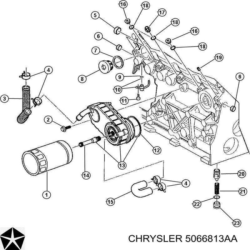 K05066813AA Fiat/Alfa/Lancia 