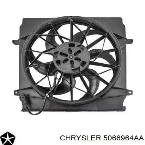 5066964AA Chrysler Щетка заднего стеклоочистителя
