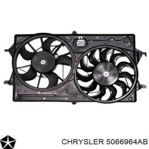 5066964AB Chrysler Щетка заднего стеклоочистителя
