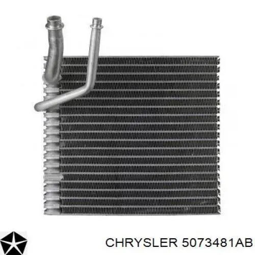 Испаритель кондиционера 5073481AB Chrysler