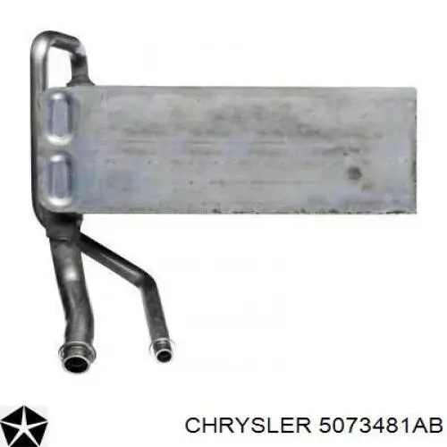 Радиатор испарителя кондиционера Chrysler 5073481AB цена, от 81.77 USD