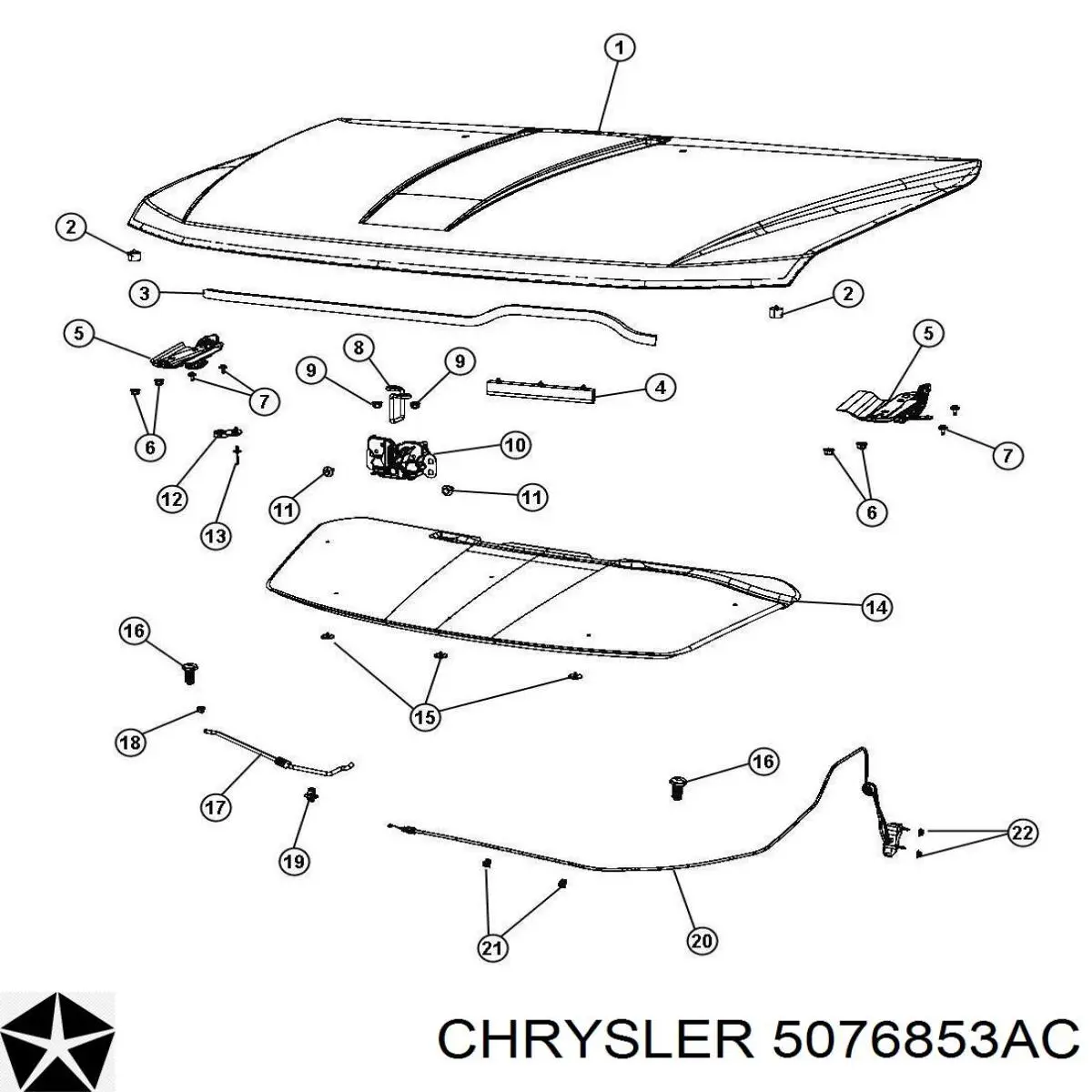 5076853AC Chrysler 