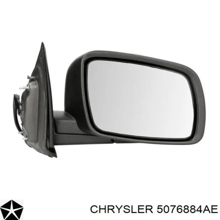 5076884AE Chrysler зеркало заднего вида правое