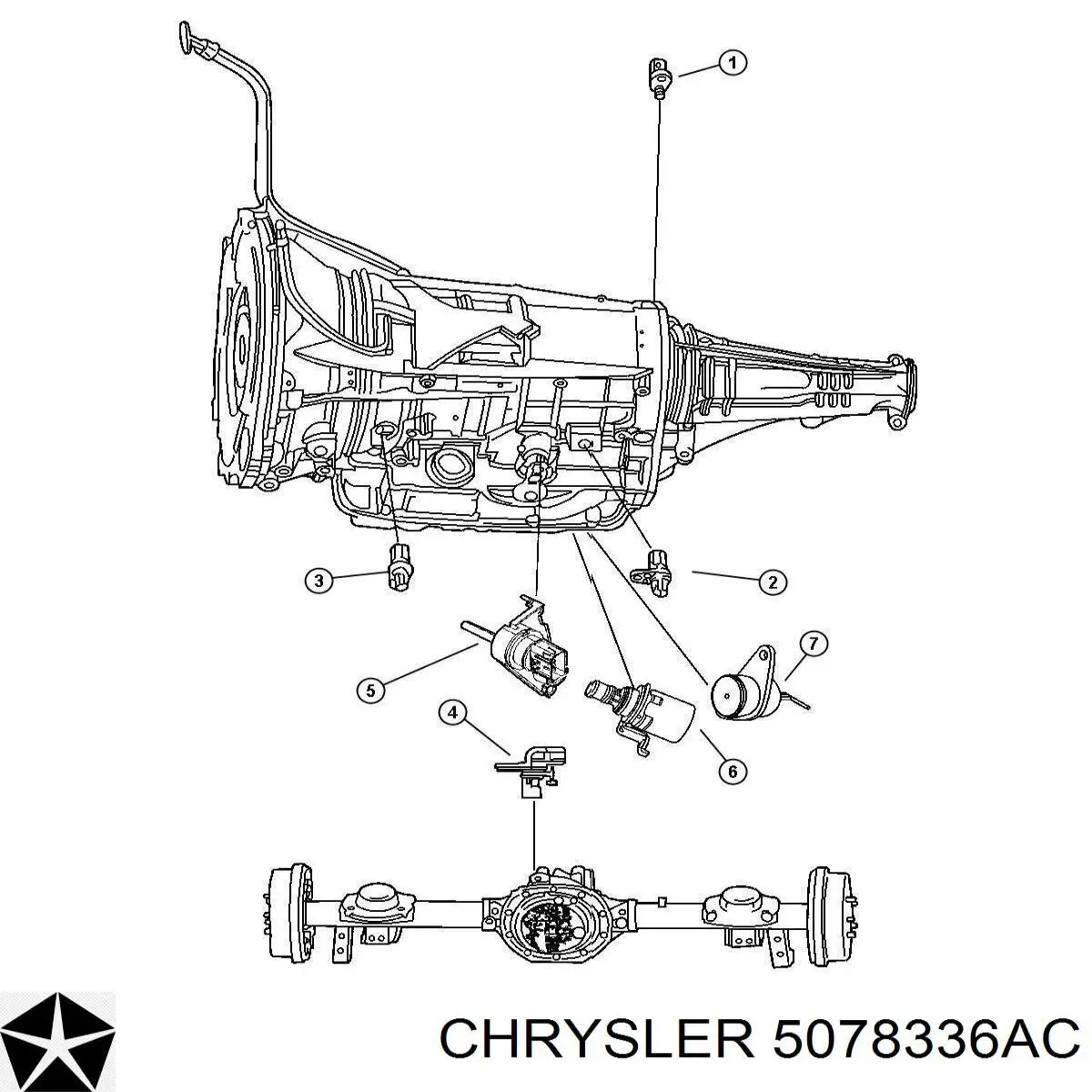  Mitsubishi 05078336AA цена, от 57.18 USD
