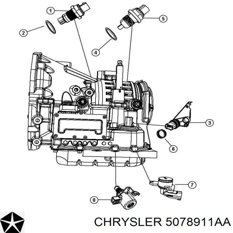  5078911AA Chrysler