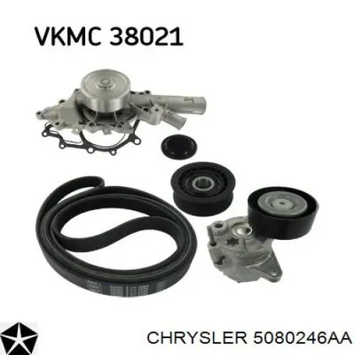 Паразитный ролик 5080246AA Chrysler