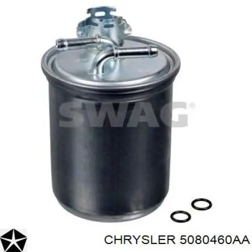Обратный клапан возврата топлива 5080460AA Chrysler