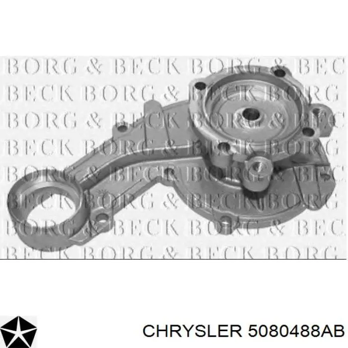 Купить 5080488AB Chrysler Насос рулевого управления