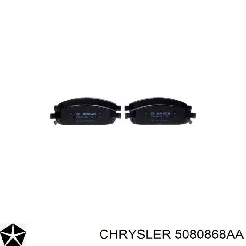 Колодки Chrysler 5080868AA цена, от 51.55 USD