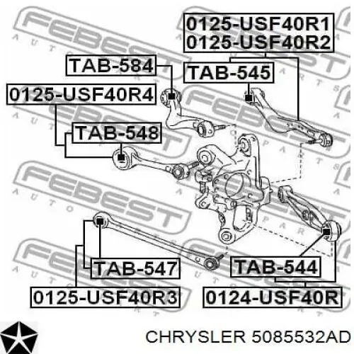  5085532AD Chrysler