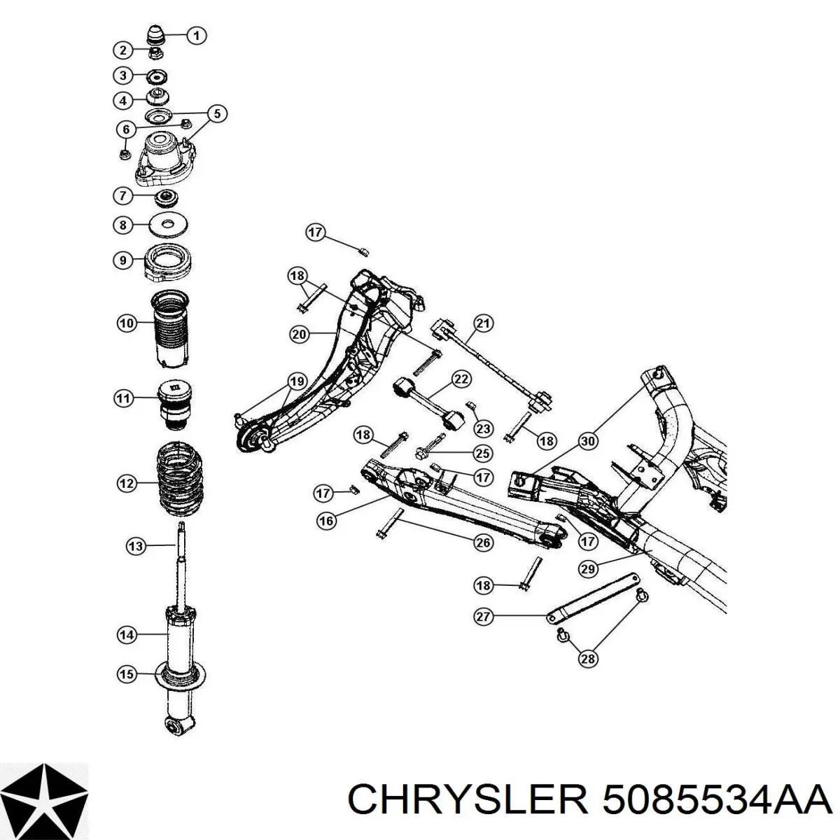 5085534AA Chrysler 