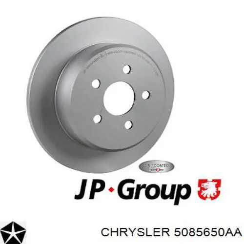 5085650AA Chrysler Дисковый тормоз