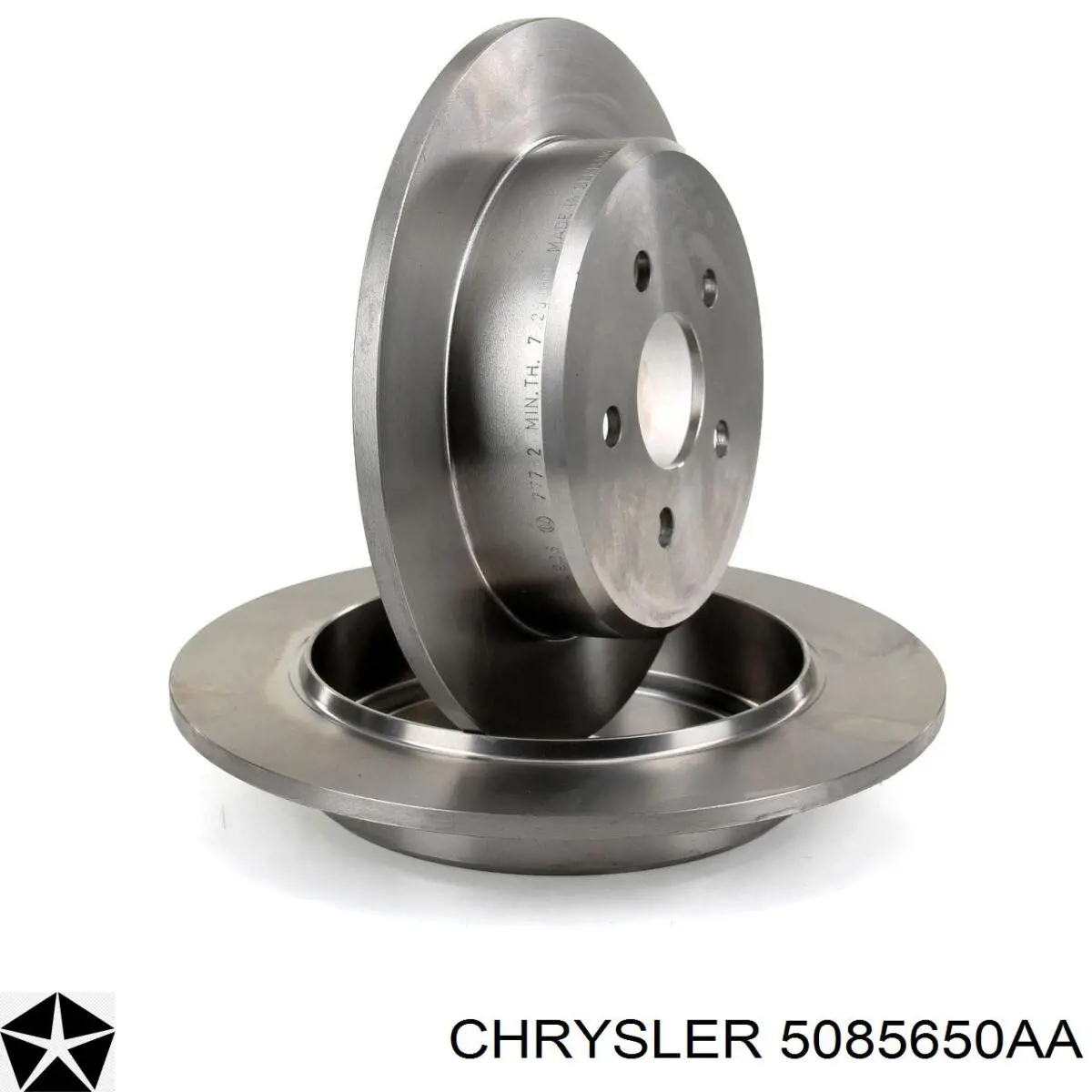 Задний дисковый тормоз Chrysler 5085650AA