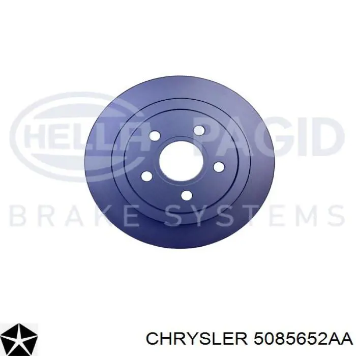 Задний тормозной диск Chrysler 5085652AA цена, от 26.50 USD