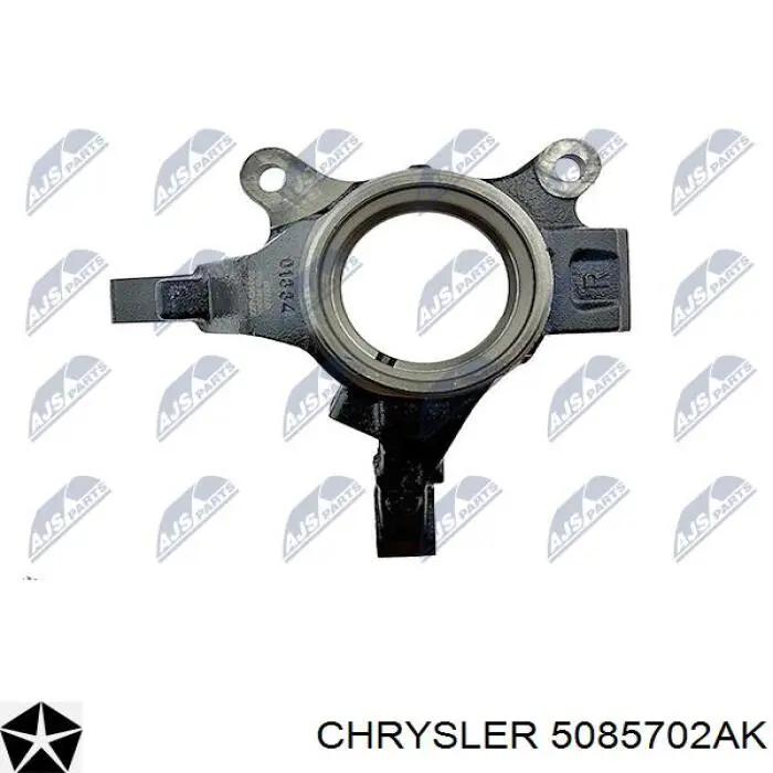 Купить 5085702AJ Chrysler Ось передняя и поворотные кулаки