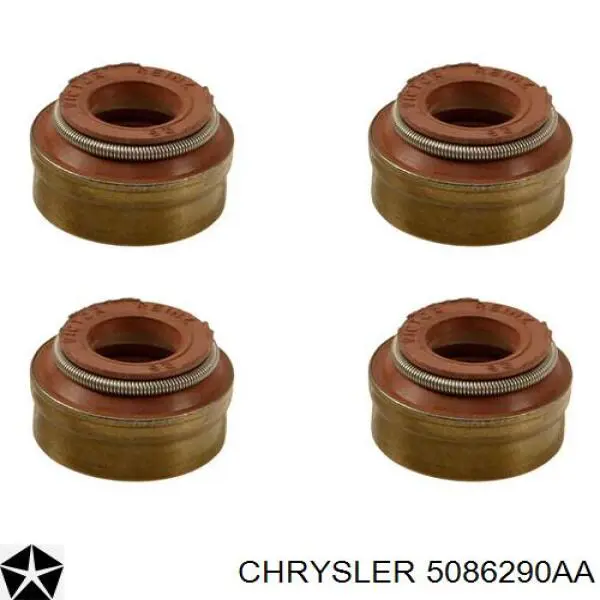 Маслосъемный сальник клапана впуск/выпуск Chrysler 5086290AA цена, от 0.81 USD