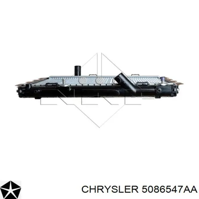 Радиатор 5086547AA Chrysler