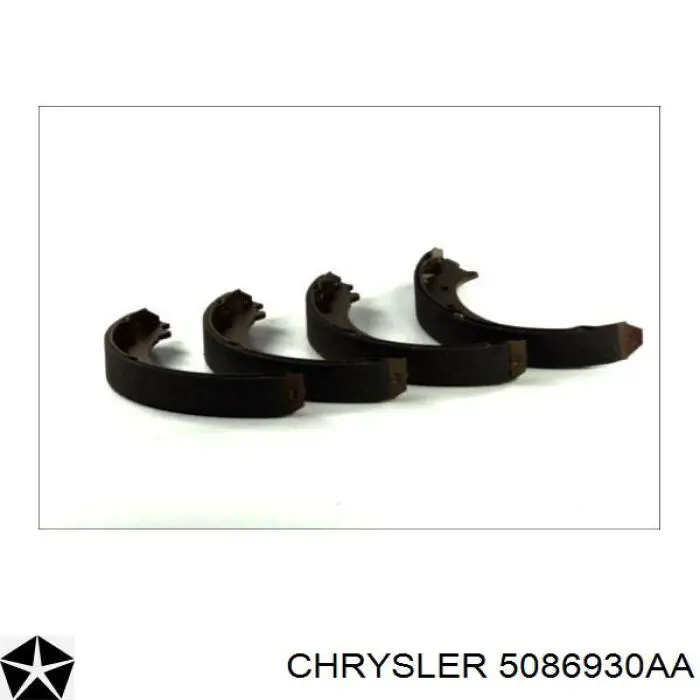 Колодки ручника 5086930AA Chrysler