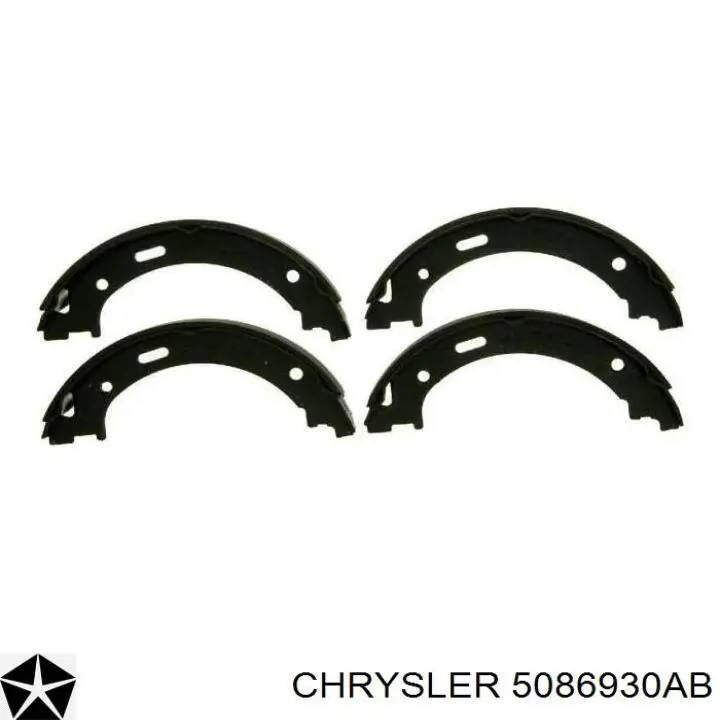 Колодки ручника 5086930AB Chrysler
