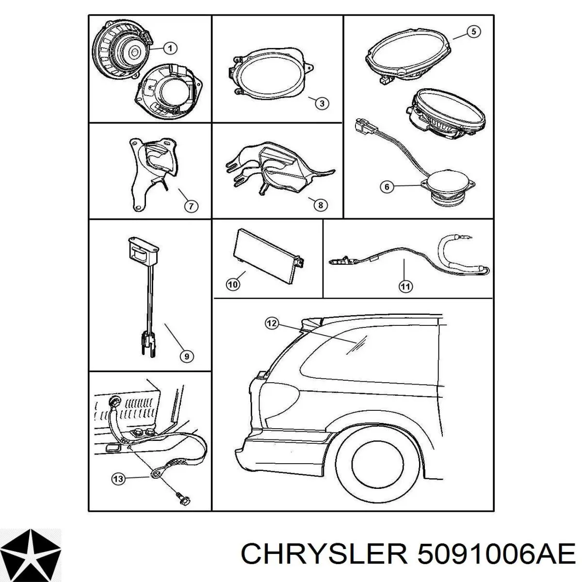 05091006AE Chrysler 