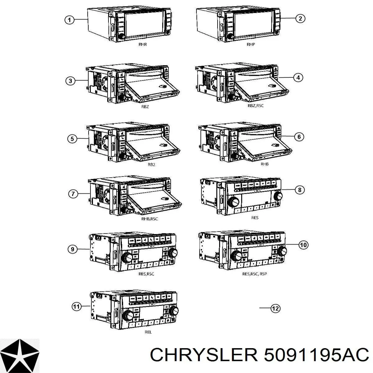  5091195AC Chrysler