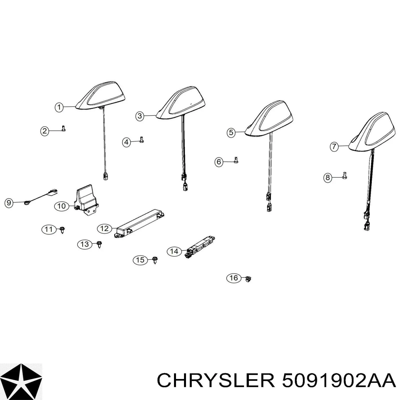 05091902AA Chrysler 