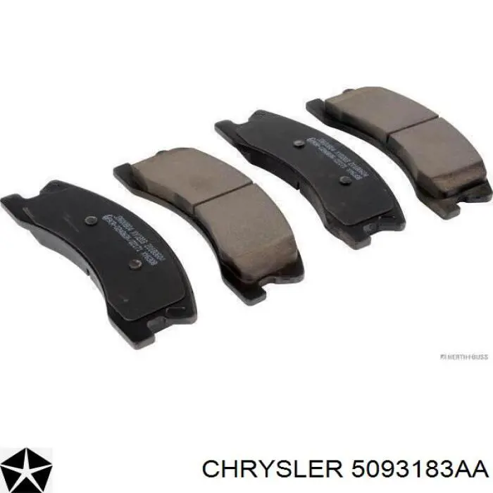 Купить 5093183AA Chrysler Колодки тормозные