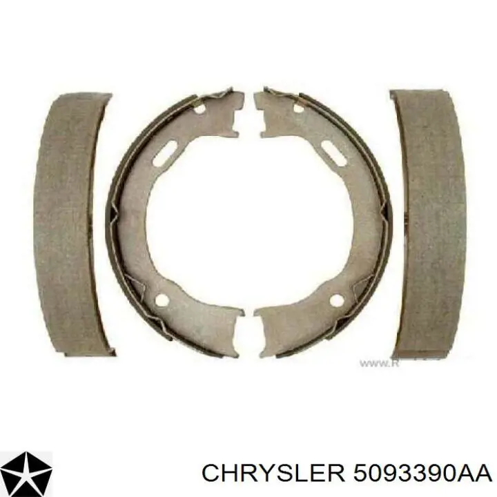 Купить 5093390AA Chrysler Колодки ручника/стояночного тормоза