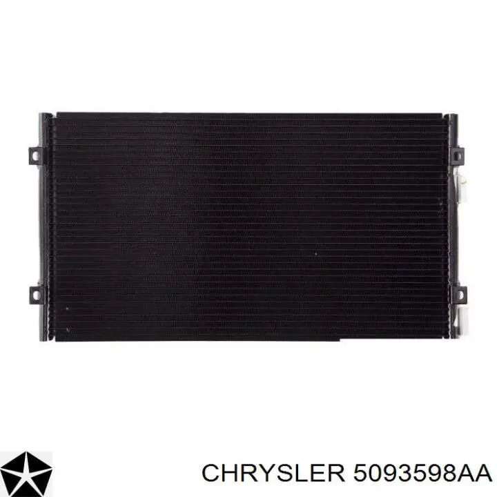 05093598AB Chrysler радиатор кондиционера