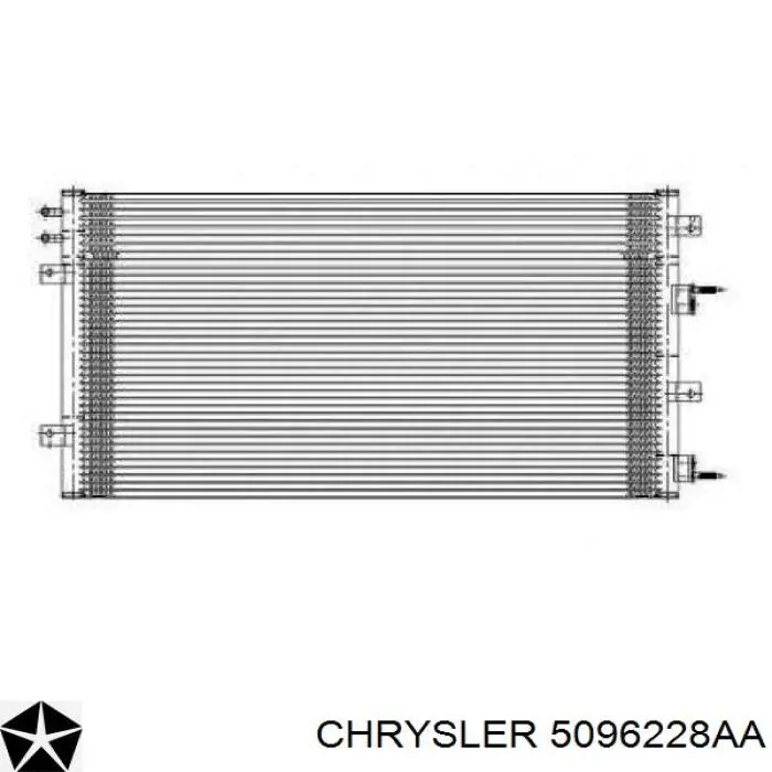 5096228AA Chrysler радиатор кондиционера